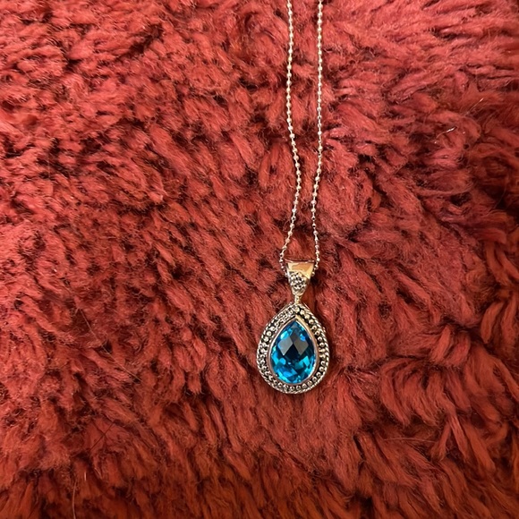 NWOT! Sajen silver apatite necklace - Picture 4 of 4